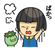 Japanese kappa and okappa sticker #913314