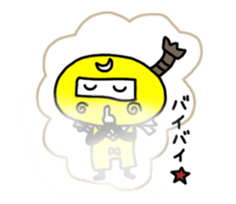 Kunoichi Monme sticker #913563