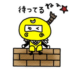 Kunoichi Monme sticker #913564