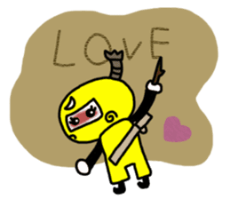 Kunoichi Monme sticker #913566