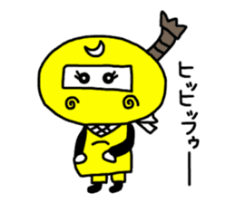 Kunoichi Monme sticker #913571