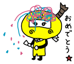 Kunoichi Monme sticker #913576