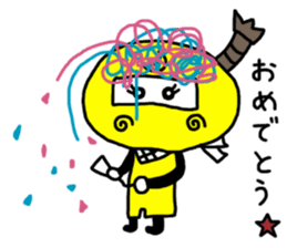 Kunoichi Monme sticker #913576