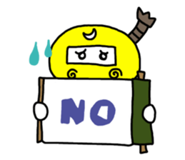 Kunoichi Monme sticker #913584