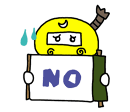Kunoichi Monme sticker #913584