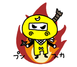 Kunoichi Monme sticker #913597