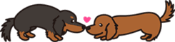 Jupi & Duchshund Buddies sticker #913841