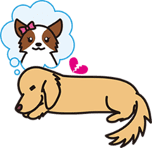 Jupi & Duchshund Buddies sticker #913855
