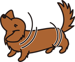 Jupi & Duchshund Buddies sticker #913873