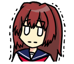 Sticker of scornful eyes sticker #914311