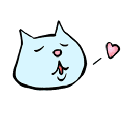 Closeup Face -cat expressions- sticker #914527
