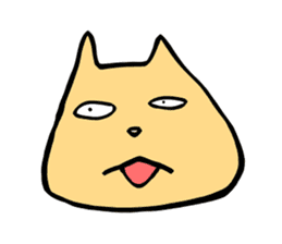 Closeup Face -cat expressions- sticker #914529