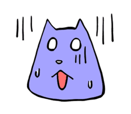 Closeup Face -cat expressions- sticker #914533