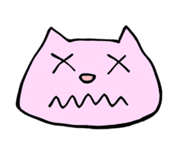 Closeup Face -cat expressions- sticker #914538