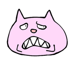 Closeup Face -cat expressions- sticker #914540