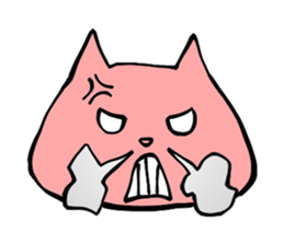 Closeup Face -cat expressions- sticker #914545