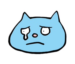 Closeup Face -cat expressions- sticker #914547