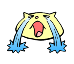 Closeup Face -cat expressions- sticker #914549