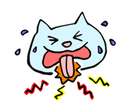 Closeup Face -cat expressions- sticker #914552