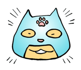Closeup Face -cat expressions- sticker #914558