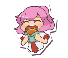 Hungry Girl sticker #914903