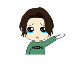 A boy named U. sticker #915418