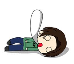 A boy named U. sticker #915429