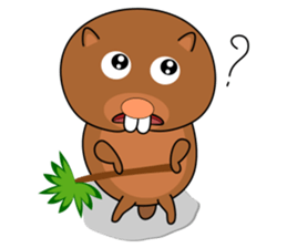Boono & Joony (Cute Beaver) sticker #915439
