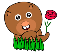 Boono & Joony (Cute Beaver) sticker #915447