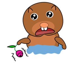 Boono & Joony (Cute Beaver) sticker #915450