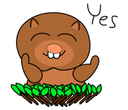 Boono & Joony (Cute Beaver) sticker #915453