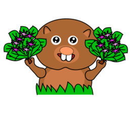 Boono & Joony (Cute Beaver) sticker #915454