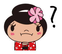 Kimono girl sticker #915658