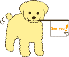 Toy Poodle sticker #915921