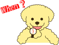 Toy Poodle sticker #915935