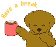 Toy Poodle sticker #915952