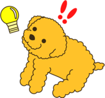 Toy Poodle sticker #915955