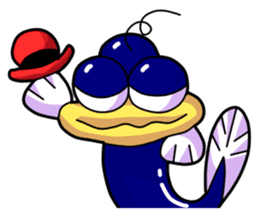 UNA - Is he natural or cultured? sticker #916084