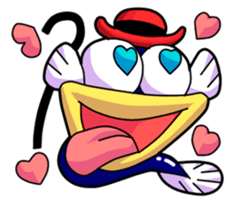 UNA - Is he natural or cultured? sticker #916087