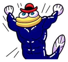 UNA - Is he natural or cultured? sticker #916089