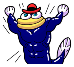 UNA - Is he natural or cultured? sticker #916089