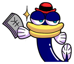 UNA - Is he natural or cultured? sticker #916090