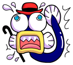 UNA - Is he natural or cultured? sticker #916094