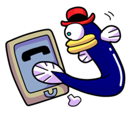 UNA - Is he natural or cultured? sticker #916099