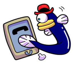 UNA - Is he natural or cultured? sticker #916099