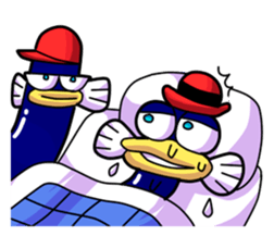 UNA - Is he natural or cultured? sticker #916100