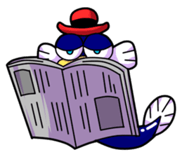 UNA - Is he natural or cultured? sticker #916110