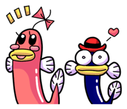 UNA - Is he natural or cultured? sticker #916114