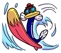 UNA - Is he natural or cultured? sticker #916116