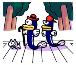 UNA - Is he natural or cultured? sticker #916117